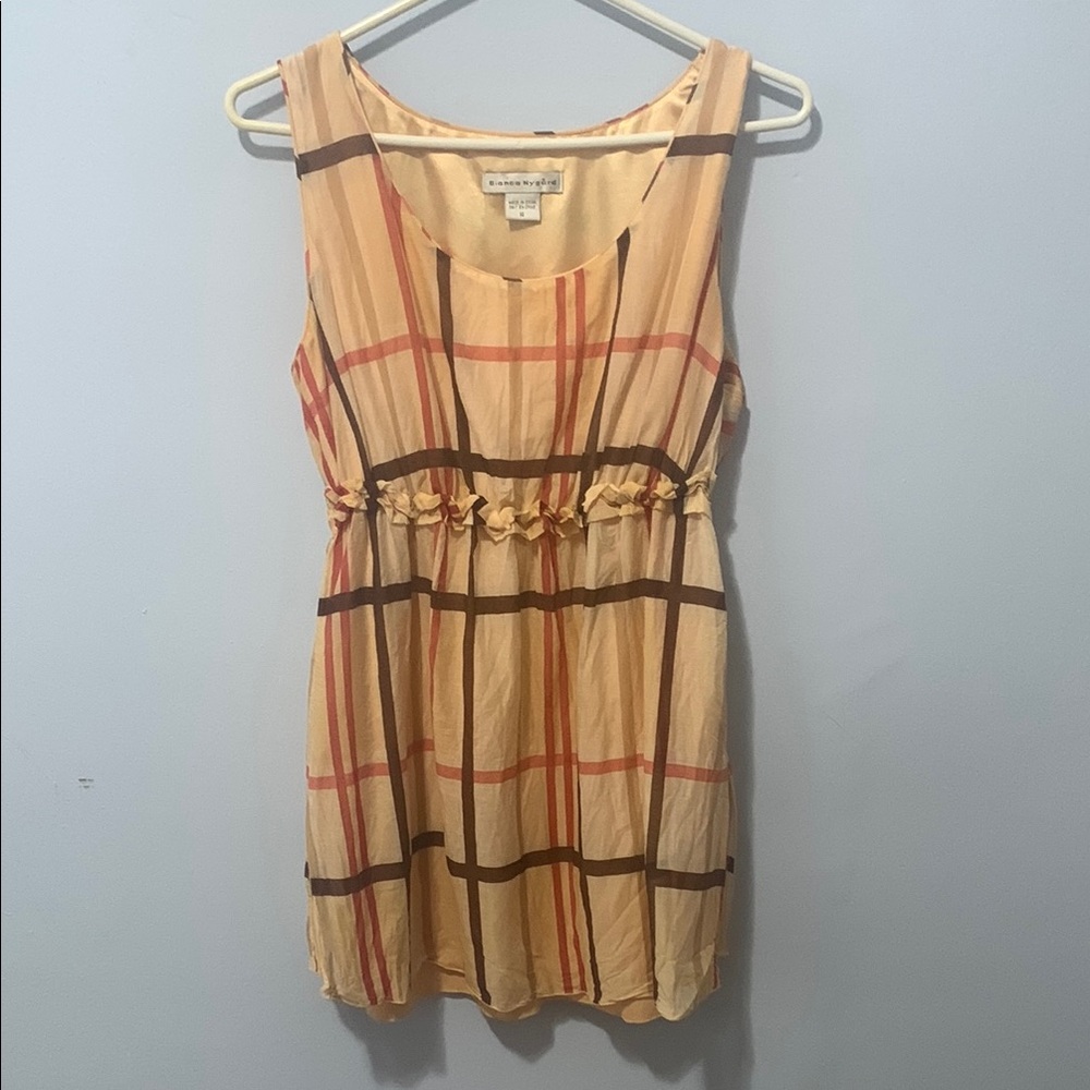 Bianca Nygard size 14, cotton and silk top